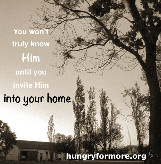 invite him in